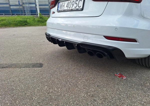 Audi S3 cena 123000 przebieg: 133600, rok produkcji 2016 z Warszawa małe 704